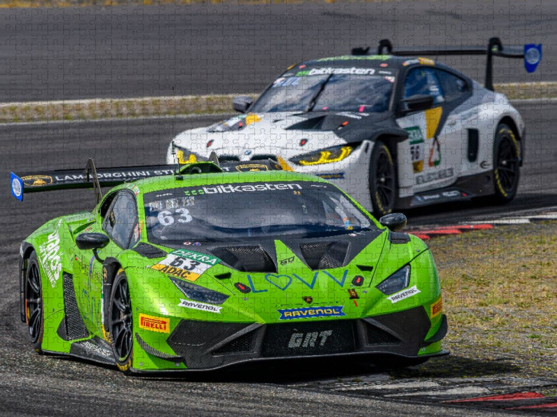 Lamborghini Huracán GT3 Evo2, GRT Grasser-Racing-Team - CALVENDO Foto-Puzzle'