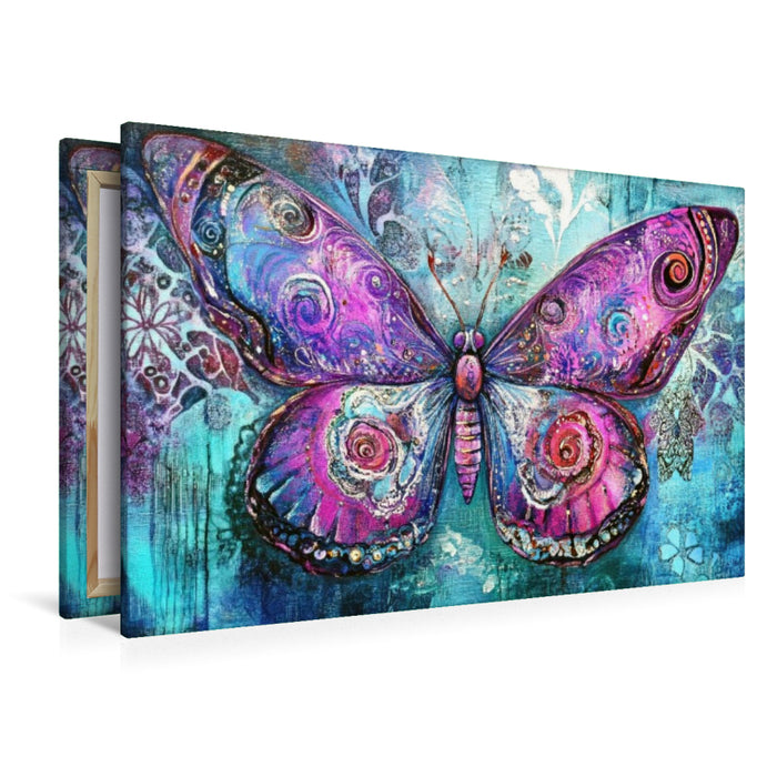 Premium Textil-Leinwand Zart