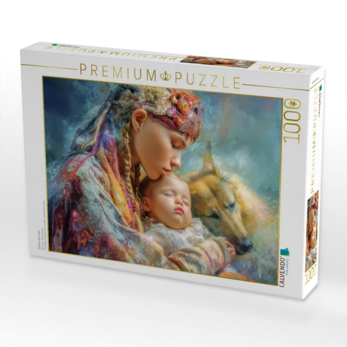 Zeichen der Liebe - CALVENDO Foto-Puzzle'