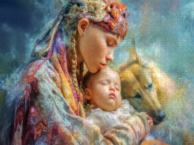 Zeichen der Liebe - CALVENDO Foto-Puzzle'