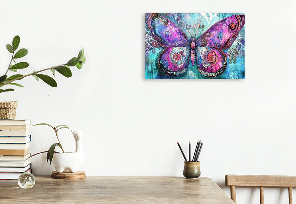 Premium Textil-Leinwand Zart