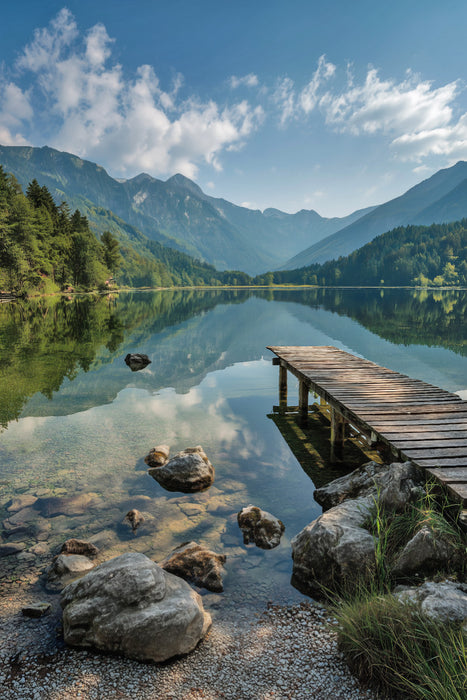 Premium Textil-Leinwand Ein Motiv aus dem Kalender Seelenzeit Natur
