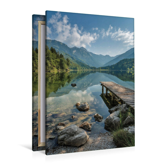 Premium Textil-Leinwand Ein Motiv aus dem Kalender Seelenzeit Natur