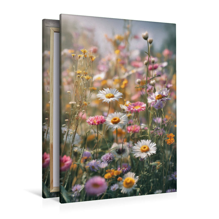 Premium Textil-Leinwand in Blütenmeer für Momente voller Leichtigkeit