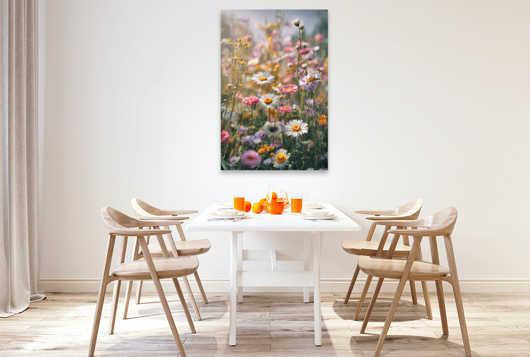 Premium Textil-Leinwand in Blütenmeer für Momente voller Leichtigkeit