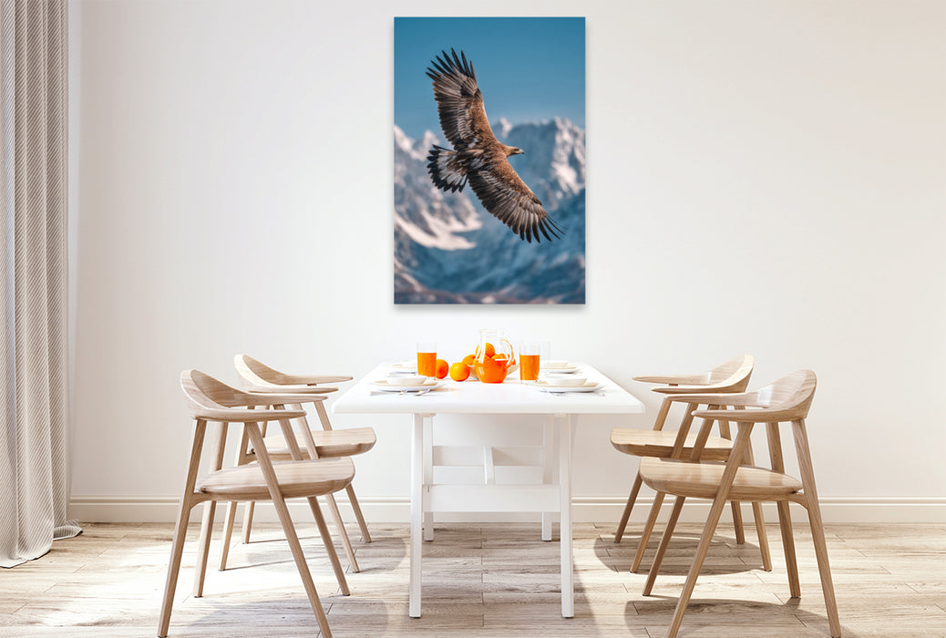 Premium Textil-Leinwand Ein Motiv aus dem Kalender Seelenzeit Natur