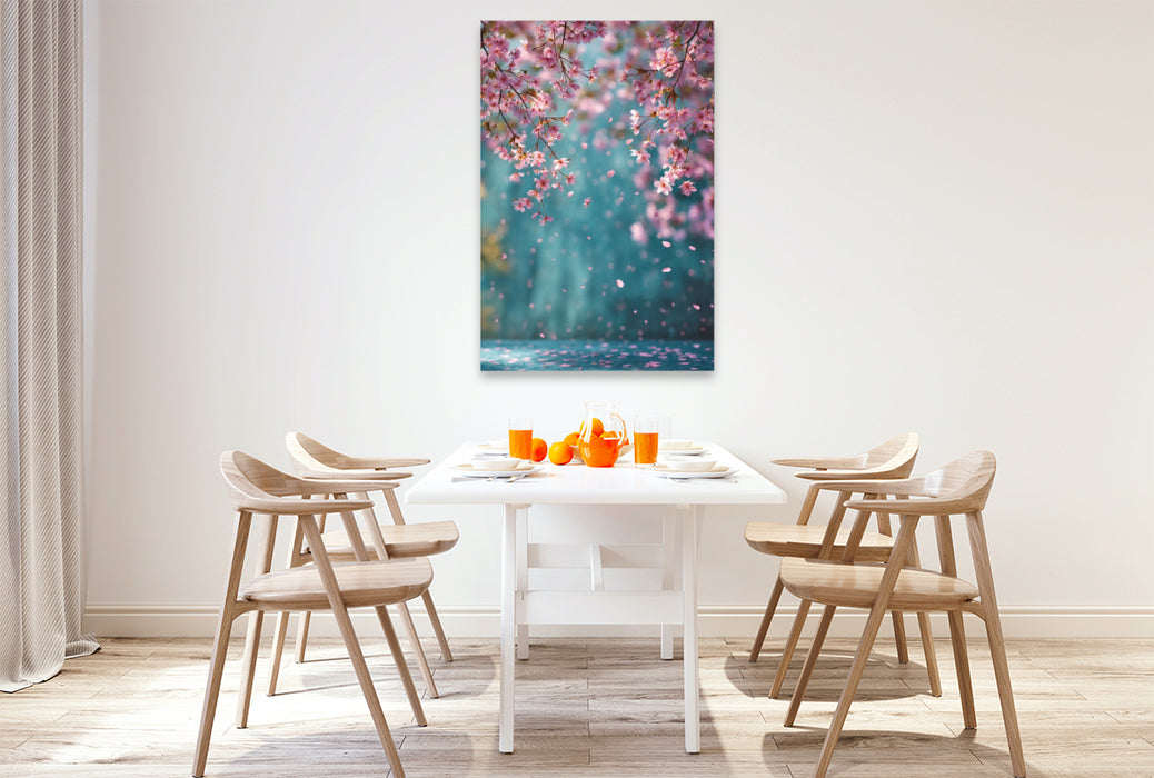 Premium Textil-Leinwand Ein Motiv aus dem Kalender Seelenzeit Natur