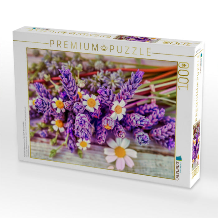 Natürlich entspannen – mit dem Duft des Lavendels. - CALVENDO Foto-Puzzle'