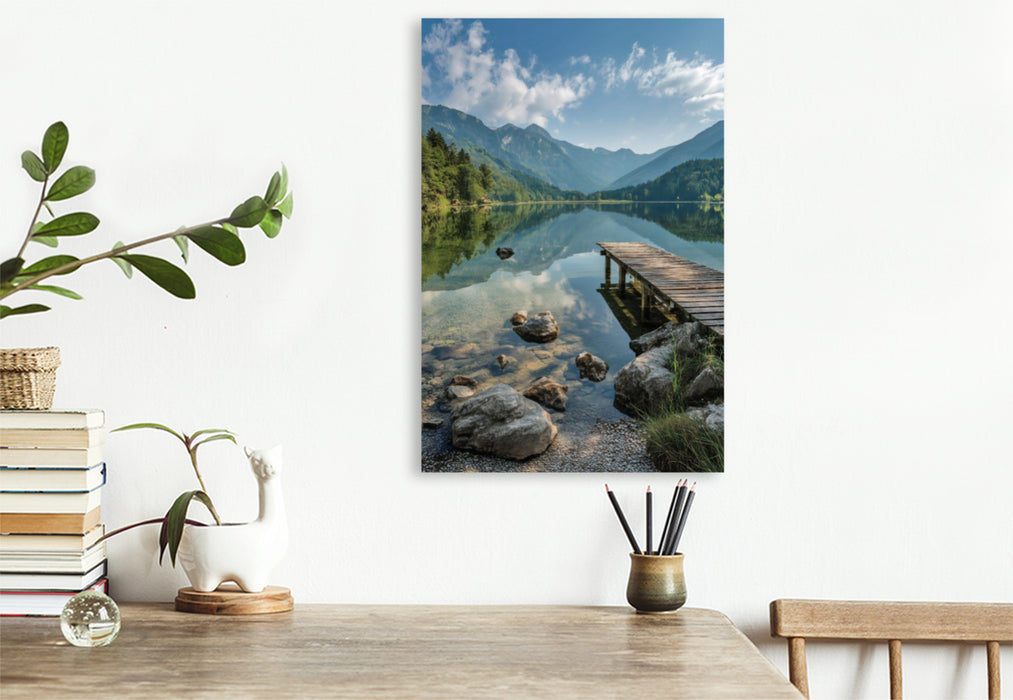 Premium Textil-Leinwand Ein Motiv aus dem Kalender Seelenzeit Natur