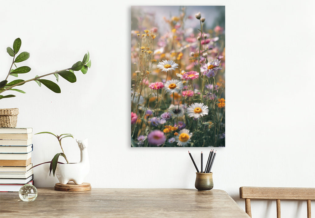 Premium Textil-Leinwand in Blütenmeer für Momente voller Leichtigkeit