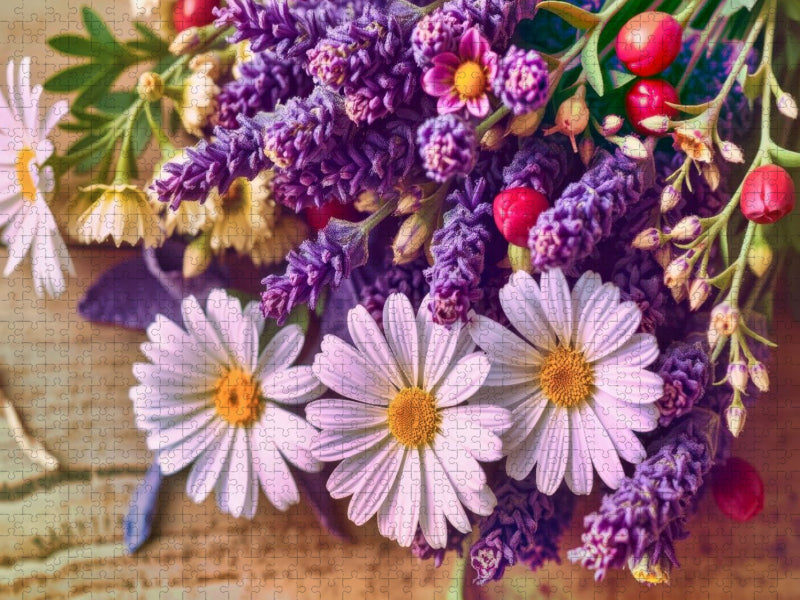 Ein Hauch Provence – Lavendel, der verzaubert. - CALVENDO Foto-Puzzle'