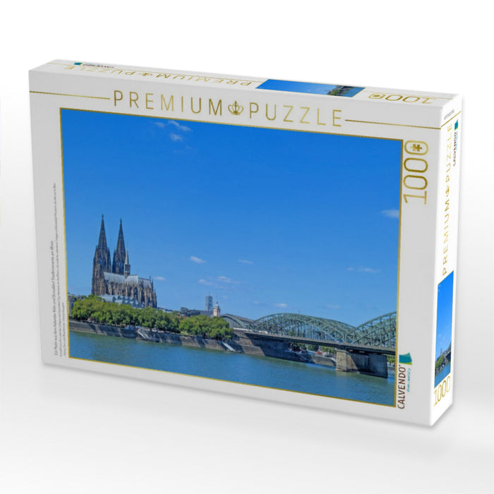 Ein Motiv aus dem Kalender Köln und Düsseldorf Stadtmomente am Rhein - CALVENDO Foto-Puzzle'