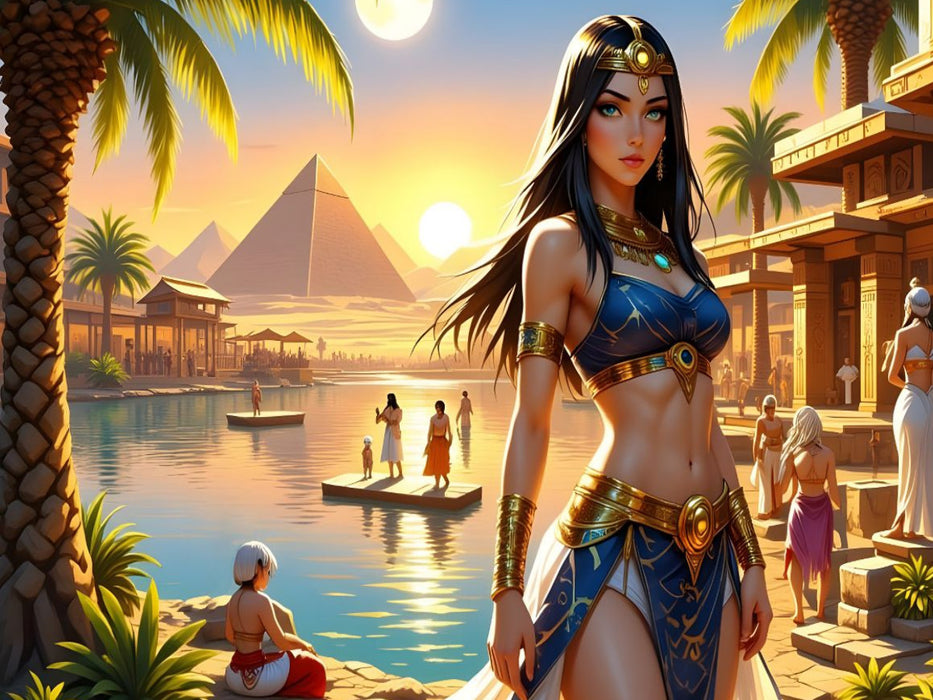 Mystische Sanddünen: Das alte Ägypten - CALVENDO Foto-Puzzle'