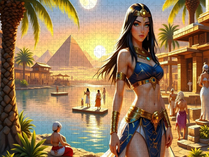 Mystische Sanddünen: Das alte Ägypten - CALVENDO Foto-Puzzle'