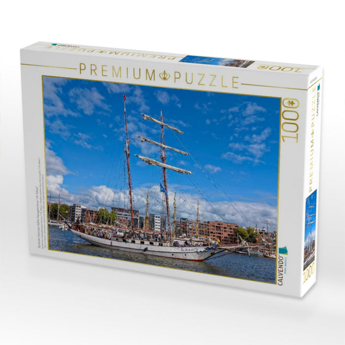 Opulenter Zweimast-Gaffel-Topsegelschoner "J.R. Tolkien" - CALVENDO Foto-Puzzle'