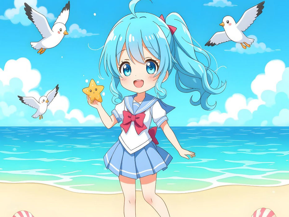 Schulausflug ans Meer - CALVENDO Foto-Puzzle'