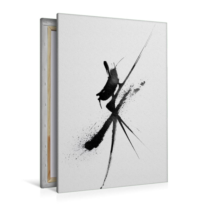 Premium Textil-Leinwand In der Einfachheit liegt die vollkommene Harmonie