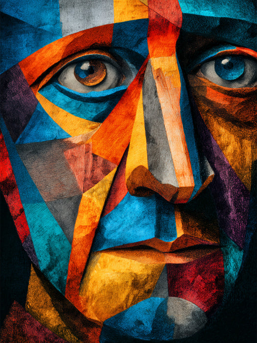 Fragmentierte Welten voller Ausdruck und Gefühl - CALVENDO Foto-Puzzle'