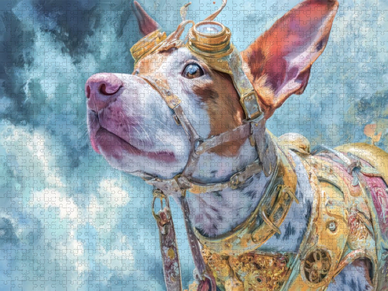 Punkerhunde - CALVENDO Foto-Puzzle'