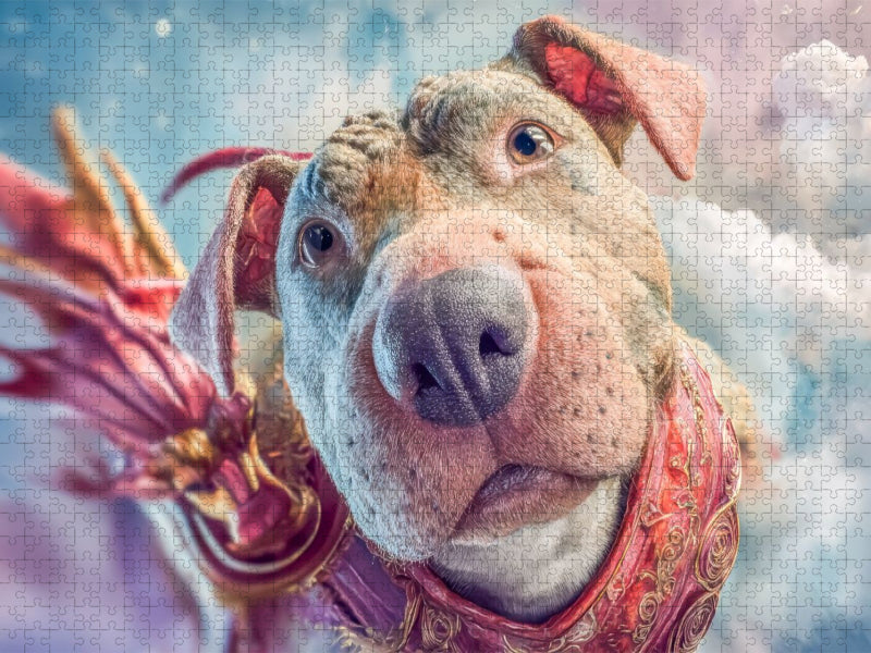 Punkerhunde - CALVENDO Foto-Puzzle'