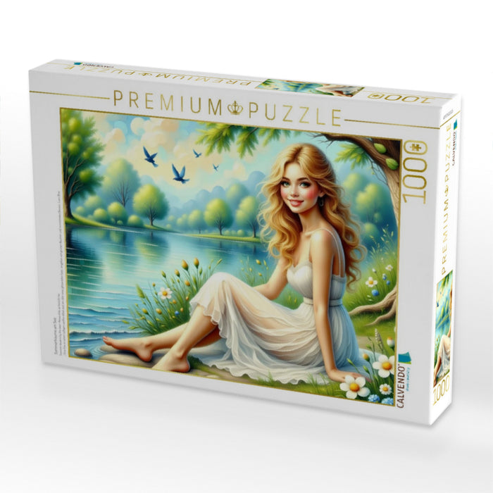 Sommerträume am See - CALVENDO Foto-Puzzle'