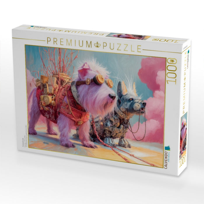 Punkerhunde - CALVENDO Foto-Puzzle'