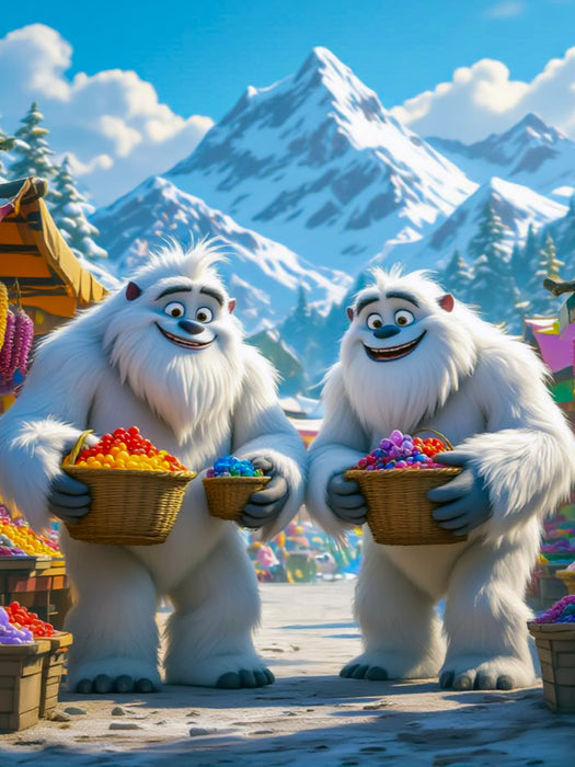 Frühlingsmarkt - CALVENDO Foto-Puzzle'