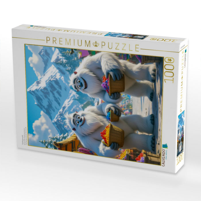 Frühlingsmarkt - CALVENDO Foto-Puzzle'