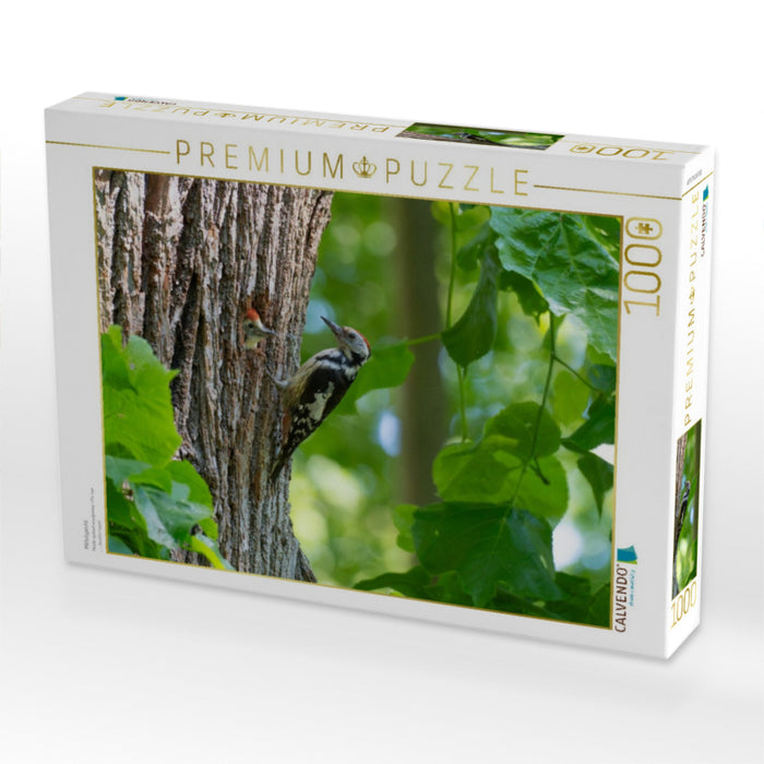 Mittelspecht - CALVENDO Foto-Puzzle'