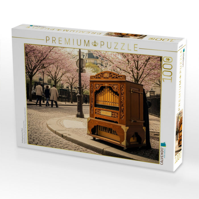 Frühlingsträume in Paris - CALVENDO Foto-Puzzle'