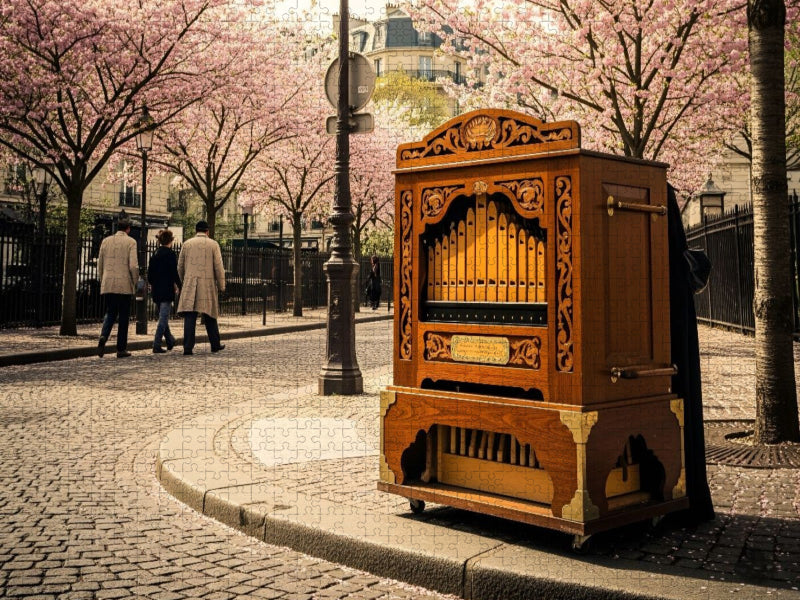 Frühlingsträume in Paris - CALVENDO Foto-Puzzle'