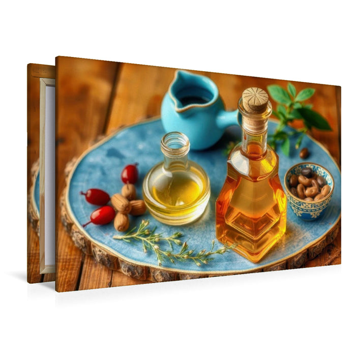 Premium Textil-Leinwand Entdecke den Geschmack des Südens.