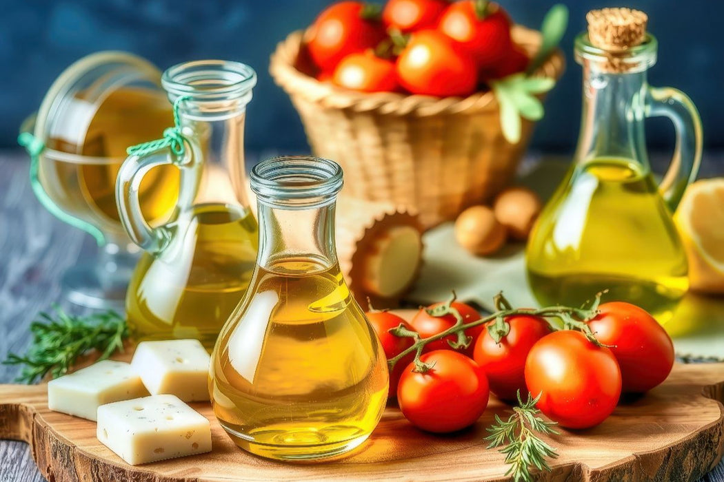 Premium Textil-Leinwand Mediterraner Genuss. Reines Öl. Null Kompromisse.