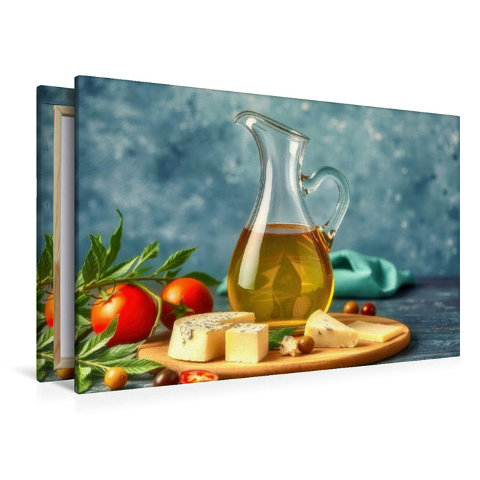 Premium Textil-Leinwand Tradition trifft Raffinesse.