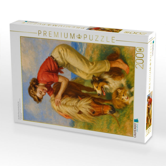 Das kleine Pony und seine Freunde - CALVENDO Foto-Puzzle'