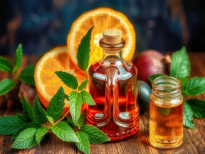 Von der Sonne geküsst, für deine Küche gepresst. - CALVENDO Foto-Puzzle'