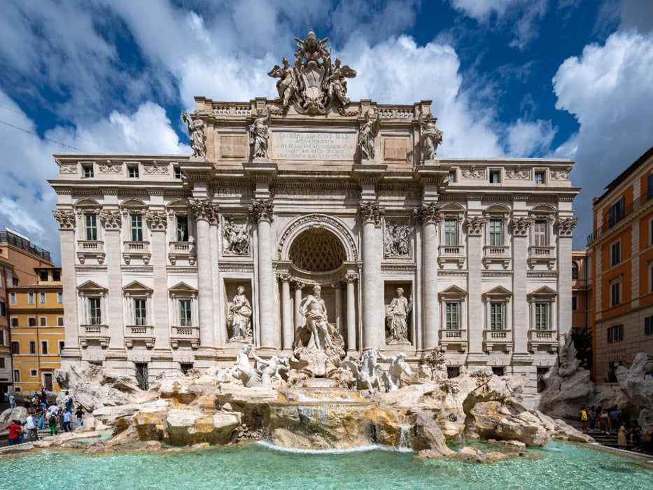 Trevi-Brunnen – ein Wunsch im Wasser - CALVENDO Foto-Puzzle'