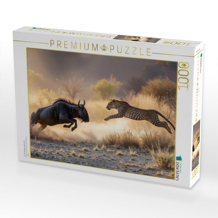 Ein Verteidigungskampf - CALVENDO Foto-Puzzle'