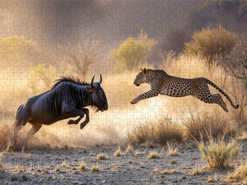 Ein Verteidigungskampf - CALVENDO Foto-Puzzle'