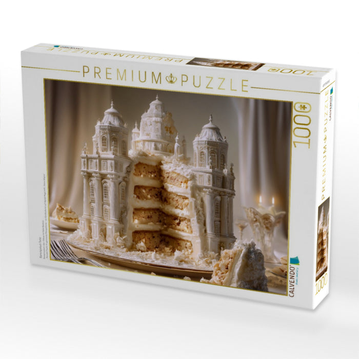 Barockpalast-Torte - CALVENDO Foto-Puzzle'