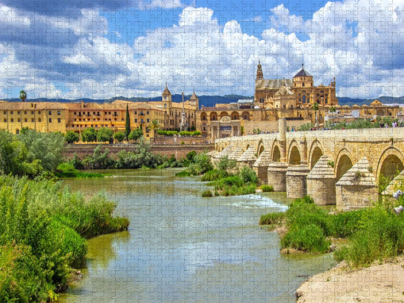 Die Römische Brücke über den Guadalquivir - CALVENDO Foto-Puzzle'