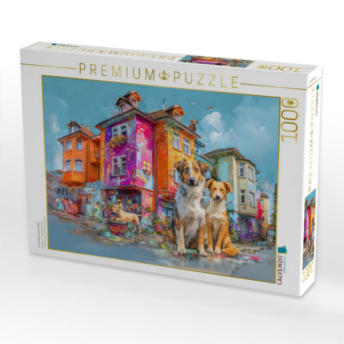 Eine liebenswerte Stadt - CALVENDO Foto-Puzzle'