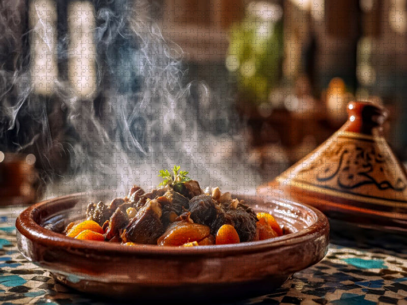 Marokko: Tajine - CALVENDO Foto-Puzzle'