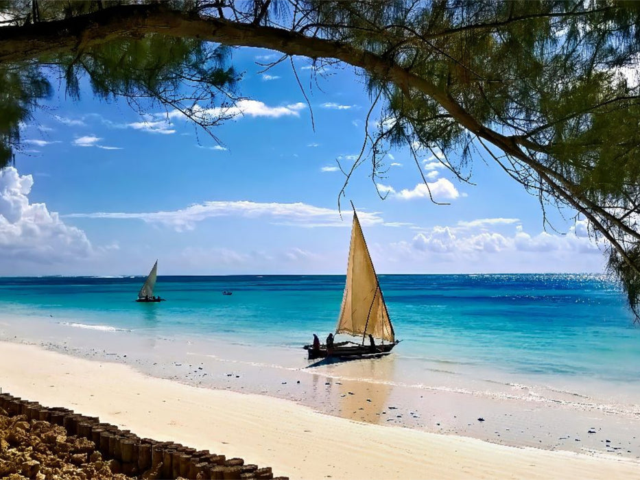 Paradies auf Erden Sansibar - CALVENDO Foto-Puzzle'