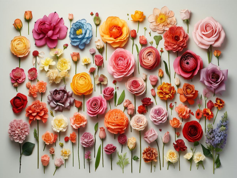 Zarte Blüten arrangiert - CALVENDO Foto-Puzzle'