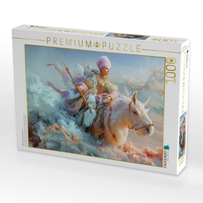 Ritte auf Fantasiekreaturen - CALVENDO Foto-Puzzle'