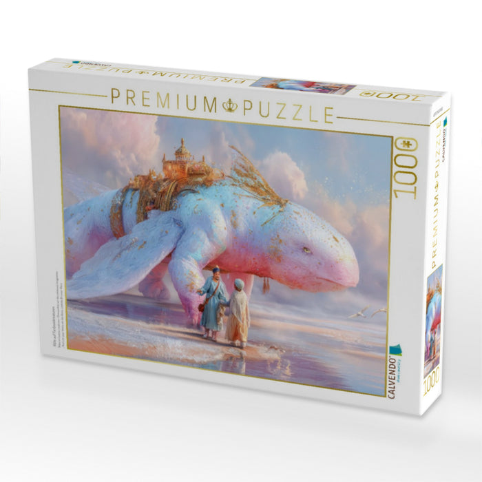 Ritte auf Fantasiekreaturen - CALVENDO Foto-Puzzle'