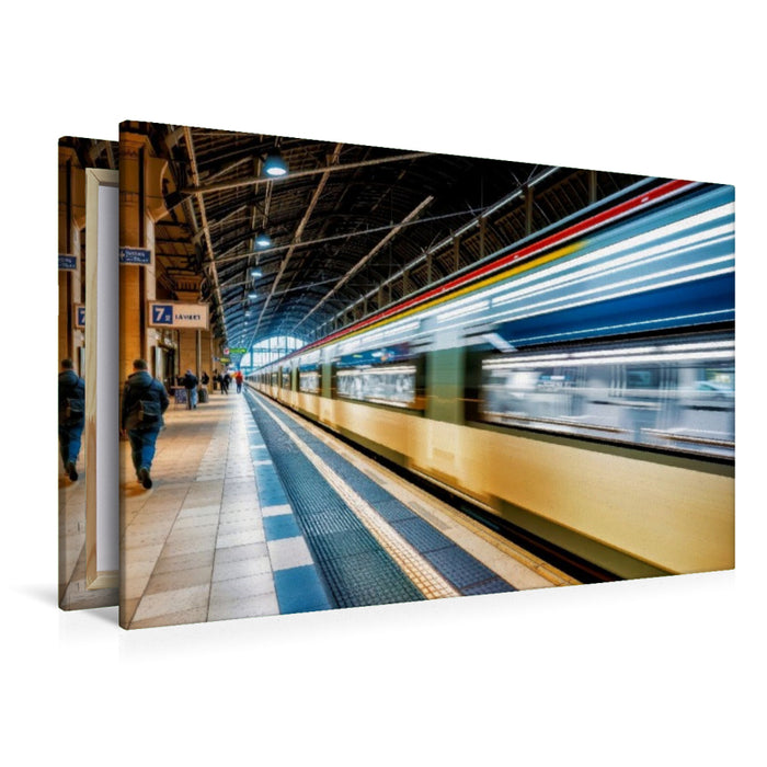 Premium Textil-Leinwand Mit jedem Kilometer ein Statement für die Zukunft.