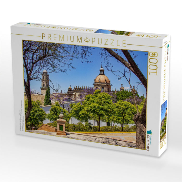 Die Kathedrale von Jerez de la Frontera - CALVENDO Foto-Puzzle'