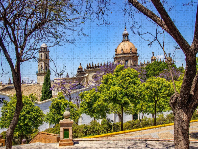 Die Kathedrale von Jerez de la Frontera - CALVENDO Foto-Puzzle'